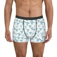 thumbnail image 1 of Pofeuu Hand Drawn Turtle Print Men’s Boxer Briefs, Moisture-Wicking Underwear, Regular,Trunk-XX-Large, 1 of 5