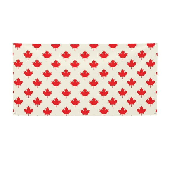 Pofeuu Happy Canada Day Print Colorful Yard Festival Banner Sign Party Outdoor & Indoor Party Decoration Banne Festival Yard Sign-