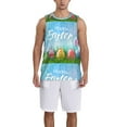 thumbnail image 1 of Pofeuu Happy Easter Print Basketball Jersey, Shirts for Men Youth Basketball Jersey Crew Neck-Medium, 1 of 6