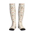 thumbnail image 1 of Pofeuu Happy Easter Print Compression Socks for Women & Men Circulation - Best Support for Nurses,Running,Athletic,Sports, 1 of 7