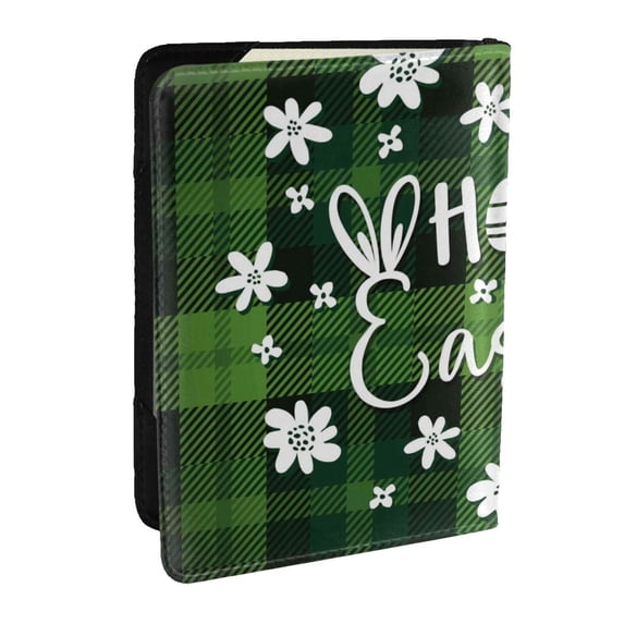 Pofeuu Happy Easter Print Travel Document Organizer Passport Holder Men Women for Family (6.5 in x 4.5 in),Wallet Holder Credit Card Clutch Bag Case