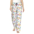 thumbnail image 1 of Pofeuu Happy Easter Print Women's Fashion Pajama Pants with Pockets Comfy Drawstring Sleep Lounge Bottoms-Medium, 1 of 6