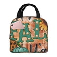thumbnail image 1 of Pofeuu Happy Fall Y'All Print Lunch Bag Lunch Box Insulated Lunch Bag Adult Lunch Box for Men and Women, 1 of 8