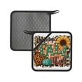thumbnail image 1 of Pofeuu Happy Fall Y'All Print Silicone Trivet Mats,Silicone Hot Pads for Kitchen, Silicone Trivets for Hot Pots and Pans, Silicone Hot Pad, 1 of 8