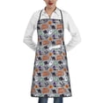 thumbnail image 1 of Pofeuu Happy Halloween Print Aprons with Pockets, Cute Aprons for Kitchen, Cooking, Server, Barber, Chef Apron, 1 of 7