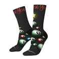 thumbnail image 1 of Pofeuu Happy New Year1 Print Crew Socks, Adult Running Hiking Socks for Youth and Adult, 1 of 6