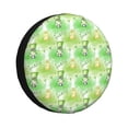 thumbnail image 1 of Pofeuu Happy St. Patrick's Day Print Spare Tire Wheel Cover for Car Truck SUV Camper Universal Fit Spare Tire Cover RV Spare Tire Covers-17 inch, 1 of 6