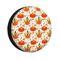 thumbnail image 1 of Pofeuu Happy Thanksgiving Day1 Print Spare Tire Wheel Cover for Car Truck SUV Camper Universal Fit Spare Tire Cover RV Spare Tire Covers-16 inch, 1 of 6