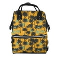 thumbnail image 1 of Pofeuu Hawaii Palms Print Diaper Bag Backpack, Multifunction Travel Pack Maternity Baby Changing Bags, Large Capacity, Waterproof, 1 of 6