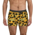 thumbnail image 1 of Pofeuu Hawaii Palms Print Men’s Boxer Briefs, Moisture-Wicking Underwear, Regular,Trunk-Medium, 1 of 5
