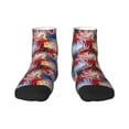 thumbnail image 1 of Pofeuu Hawaiian Style Print 30cm Socks, Adult Running Hiking Socks for Youth and Adult, 1 of 7