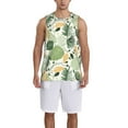 thumbnail image 1 of Pofeuu Hawaiian Style Print Basketball Jersey, Shirts for Men Youth Basketball Jersey Crew Neck-Small, 1 of 6