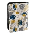 thumbnail image 1 of Pofeuu Hawaiian Style Print Travel Document Organizer Passport Holder Men Women for Family (6.5 in x 4.5 in),Wallet Holder Credit Card Clutch Bag Case, 1 of 5