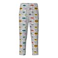 thumbnail image 1 of Pofeuu Hello Print Teenagers' Pajama Pants, Soft Lounge Pajama Pants with big pockets for Men Plaid Pj Bottoms-Medium, 1 of 6