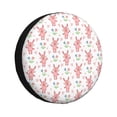 thumbnail image 1 of Pofeuu Hello Rabbit Print Spare Tire Wheel Cover for Car Truck SUV Camper Universal Fit Spare Tire Cover RV Spare Tire Covers-17 inch, 1 of 6