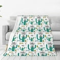 thumbnail image 1 of Pofeuu Hello Summer Print Ultra-Soft Micro Fleece Blanket,for Bed Or Sofa,All Season Throw Blankets Flannel Blanket-60"x50", 1 of 7