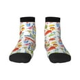 thumbnail image 1 of Pofeuu Hello Summer2 Print 30cm Socks, Adult Running Hiking Socks for Youth and Adult, 1 of 7