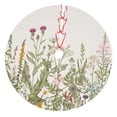 thumbnail image 1 of Pofeuu Herbs and Wildflowers Print Christmas Tree Skirt, Merry Christmas Skirt Xmas Tree Ornaments for Xmas Holiday Party Decorations-36", 1 of 7