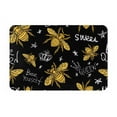 thumbnail image 1 of Pofeuu Hohey Bee Golden Embroidery Print Flannel Doormats Rug16"x24"Rug Washable Doormats Indoor Outdoor Rugs for Layered Front Door Mats, Porch, Kitchen, Entryway, 1 of 7