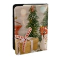 thumbnail image 1 of Pofeuu Holiday Christmas Stars Print Travel Document Organizer Passport Holder Men Women for Family (6.5 in x 4.5 in),Wallet Holder Credit Card Clutch Bag Case, 1 of 5