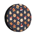 thumbnail image 1 of Pofeuu Holiday Gingerbreads Print Spare Tire Wheel Cover for Car Truck SUV Camper Universal Fit Spare Tire Cover RV Spare Tire Covers-16 inch, 1 of 6