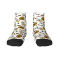 thumbnail image 1 of Pofeuu Honey Print 30cm Socks, Adult Running Hiking Socks for Youth and Adult, 1 of 7