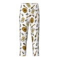 thumbnail image 1 of Pofeuu Honey Print Teenagers' Pajama Pants, Soft Lounge Pajama Pants with big pockets for Men Plaid Pj Bottoms-XS(5-6), 1 of 6