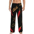 thumbnail image 1 of Pofeuu Hot Chili Print Men's Pajama Pants, Soft Lounge Pajama Pants with big pockets for Men Plaid Pj Bottoms-X-Large, 1 of 6
