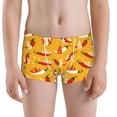 thumbnail image 1 of Pofeuu Hot Chilli Print Boys' Boxer Brief Boys Underwear Kids Underwear Boys Cotton-Large, 1 of 7