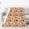 thumbnail image 1 of Pofeuu Hot Fresh Pizza Print Ultra-Soft Micro Fleece Blanket,for Bed Or Sofa,All Season Throw Blankets Flannel Blanket-60"x50", 1 of 7