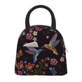 thumbnail image 1 of Pofeuu Humming Bird Print Lunch Bag for Adult Insulated Lunch Box,Leakproof Cooler Food Lunch Containers Reusable High Capacity Lunch Tote Bags-One Size, 1 of 6