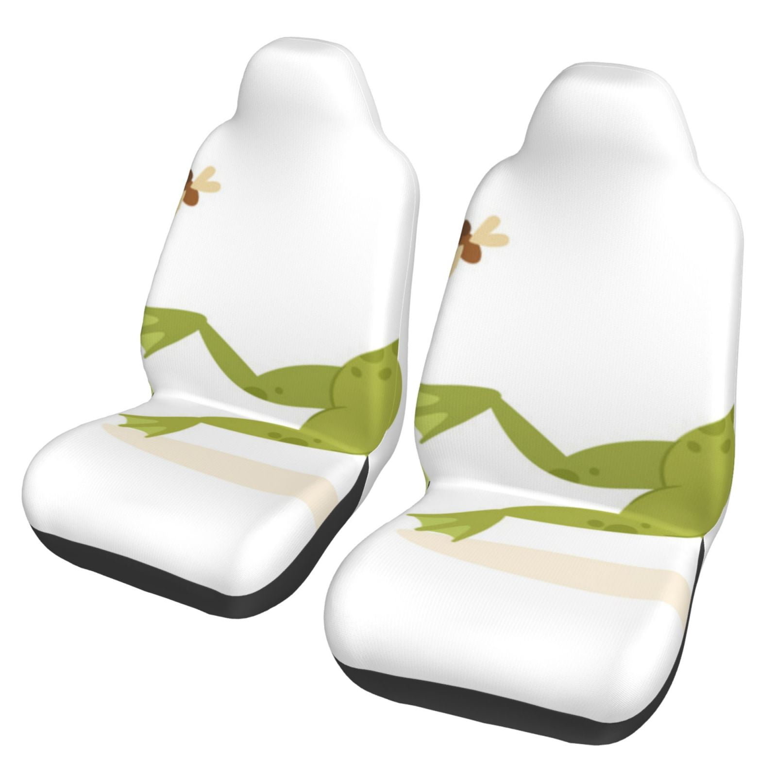 Pofeuu Hunting Frog Print Automotive Car Seat Covers Flat Cloth Full