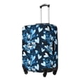 thumbnail image 1 of Pofeuu Ice Blue Heart Print Luggage Suitcase Cover Protector Luggage Washable Covers Aesthetic for 18/24/28/32 inch Luggage（No luggage included）-Medium, 1 of 7