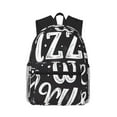 thumbnail image 1 of Pofeuu In Pizza We Crust Art Print Laptop Backpack Travel Canvas Backpack for School Lightweight and Comfortable Backpack College Backpack Schoolbag, 1 of 6