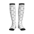 thumbnail image 1 of Pofeuu Labrador Retriever Dog Print Compression Socks for Women & Men Circulation - Best Support for Nurses,Running,Athletic,Sports, 1 of 7