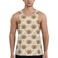 thumbnail image 1 of Pofeuu Labrador Retriever Dog Print Men's Workout Tank Tops Sleeveless Muscle Gym Shirt Quick Dry-3X-Large, 1 of 7