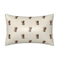 thumbnail image 1 of Pofeuu Labrador Retriever Dog Print Satin Pillowcase for Hair and Skin Pillow Cases, Silk Pillow Cases, Soft Cooling Pillow Covers, 20x30 Inches（Pillow core not included）, 1 of 7