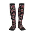 thumbnail image 1 of Pofeuu Ladybug Print Compression Socks for Women & Men Circulation - Best Support for Nurses,Running,Athletic,Sports, 1 of 7