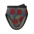 thumbnail image 1 of Pofeuu Ladybug Print Thickened Mini Silicone Oven Mitts Heat Resistant, Rubber Oven Mitt Gloves, Finger Pinch Grips, Pot Holder, Silicone Potholder, 1 of 7