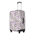 thumbnail image 1 of Pofeuu Lavender Flowers Print Luggage Suitcase Cover Protector Luggage Washable Covers Aesthetic for 18/24/28/32 inch Luggage（No luggage included）-X-Large, 1 of 7