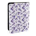 thumbnail image 1 of Pofeuu Lavender Flowers Print Travel Document Organizer Passport Holder Men Women for Family (6.5 in x 4.5 in),Wallet Holder Credit Card Clutch Bag Case, 1 of 5