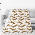 thumbnail image 1 of Pofeuu Leopard Print Print Ultra-Soft Micro Fleece Blanket,for Bed Or Sofa,All Season Throw Blankets Flannel Blanket-80"x60", 1 of 7