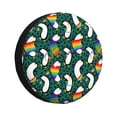 thumbnail image 1 of Pofeuu Lgbt Penguin Print Spare Tire Wheel Cover for Car Truck SUV Camper Universal Fit Spare Tire Cover RV Spare Tire Covers-14 inch, 1 of 6