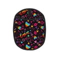 thumbnail image 1 of Pofeuu Lgbt Rainbow For Pride Print Silicone Pot Mat Mitten With Hanging Loop Heat Resistant Oven Mitts Non-Slip Bbq Baking Smoking Potholders, 1 of 7