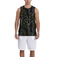 thumbnail image 1 of Pofeuu Lilies Flowers Print Basketball Jersey, Shirts for Men Youth Basketball Jersey Crew Neck-Medium, 1 of 6