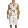 thumbnail image 1 of Pofeuu Little Birds Print Basketball Jersey, Shirts for Men Youth Basketball Jersey Crew Neck-XX-Large, 1 of 6
