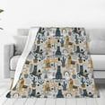 thumbnail image 1 of Pofeuu Llama and Cactus1 Print Ultra-Soft Micro Fleece Blanket,for Bed Or Sofa,All Season Throw Blankets Flannel Blanket-60"x50", 1 of 7
