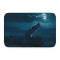 thumbnail image 1 of Pofeuu Lonely Night Wolf Print Hem Mat 40x60 - Multipurpose Doormat for Indoor & Outdoor Use - Welcome Your Guests with our Entrance Mat, 1 of 6