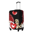 thumbnail image 1 of Pofeuu Love Gnomes Print Luggage Suitcase Cover Protector Luggage Washable Covers Aesthetic for 18/24/28/32 inch Luggage（No luggage included）-Medium, 1 of 7