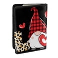 thumbnail image 1 of Pofeuu Love Gnomes Print Travel Document Organizer Passport Holder Men Women for Family (6.5 in x 4.5 in),Wallet Holder Credit Card Clutch Bag Case, 1 of 5